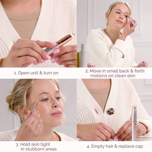 đĨ Flawless Eyebrow Hair Remover â Painless Precision Trimmer for Women