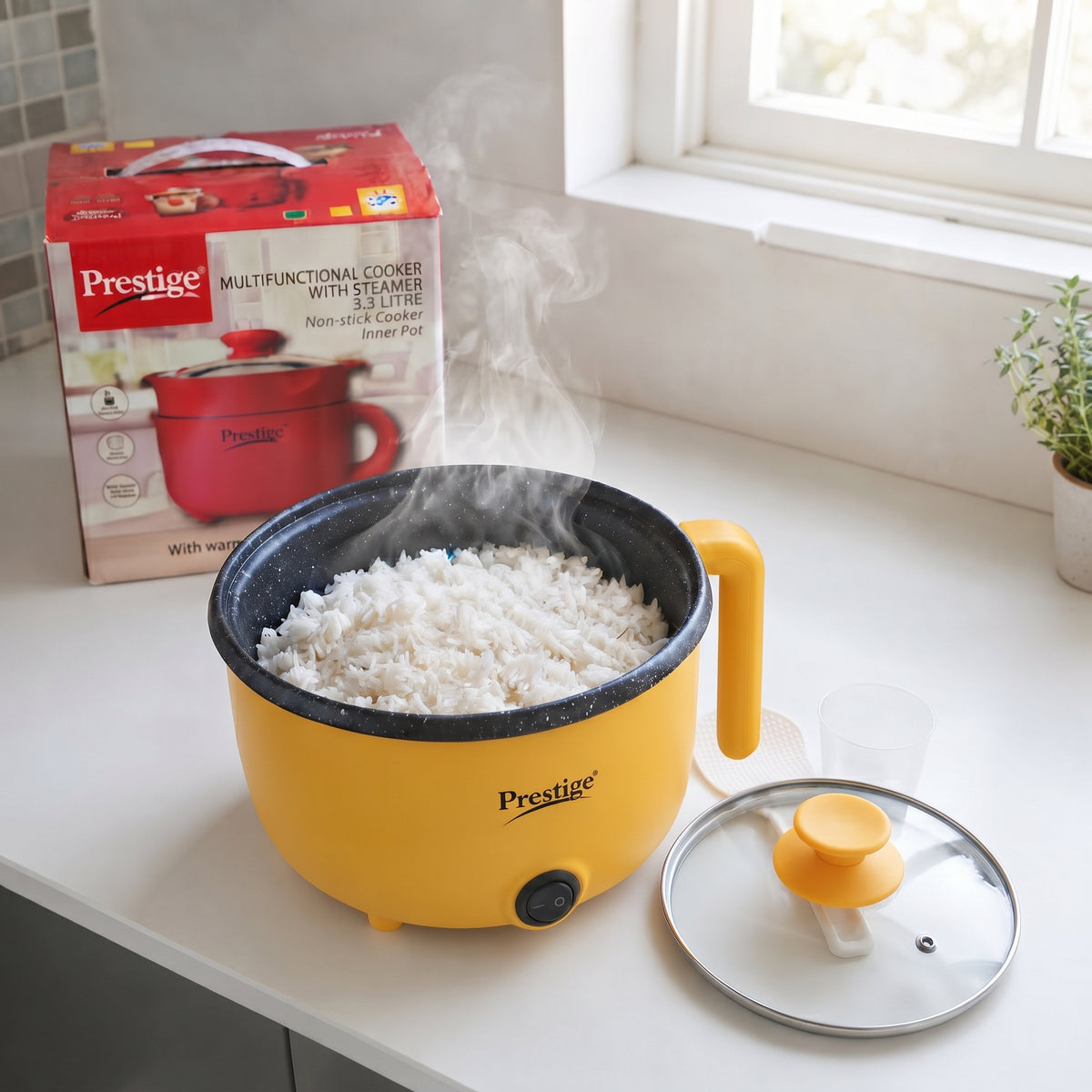 Multifunction Electric Cooker with Steamer 3.3 (500-700gm Rice)