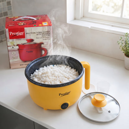 Multifunction Electric Cooker with Steamer 3.3 (500-700gm Rice)