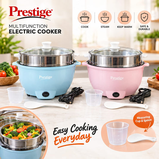 Multifunction Electric Cooker with Steamer 7.5